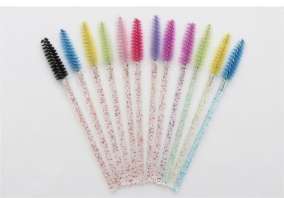 Crystal Nylon Bristle Mascara Brush Portable Makeup Tool Brush