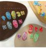 1Box Nail Art Three-dimensional Butterfly 5D Embossed Flower Manicure Gradient Ripple Butterfly Petal Nail Diamond Jewelry Set