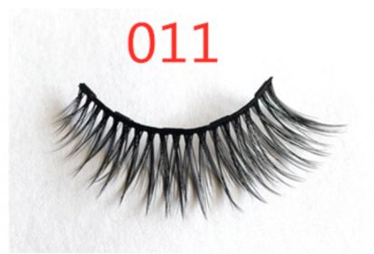 A Pair Of False Eyelashes With Magnets In Fashion (Option: 5PC 011 1 pair eyelashes)