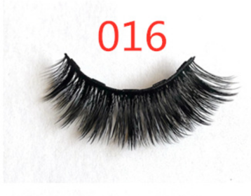 A Pair Of False Eyelashes With Magnets In Fashion (Option: 5PC 016 1 pair eyelashes)