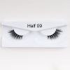 1Pair Mink Half Lashes Soft Thick Eye End Lengthening Faux Eyelashes Natural Long Handmade Eyelash Cross Curl 3D Lash For Makeup