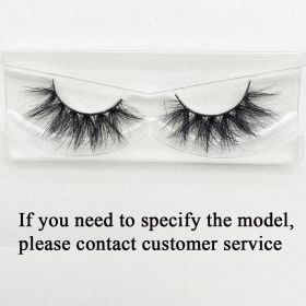 Wholesale 20/30/40/50Pairs Eyelashes 3D Mink Lashes Handmade Fluffy Dramatic Lashes Cruelty Free False Eyelashes Makeup Lashes (Color: No remarks send 001, size: 10 pairs)