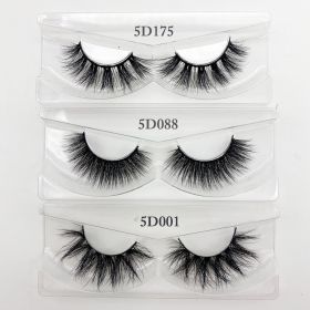 Wholesale 20/30/40/50Pairs Eyelashes 3D Mink Lashes Handmade Fluffy Dramatic Lashes Cruelty Free False Eyelashes Makeup Lashes (Color: 175 088 001, size: 30pairs)