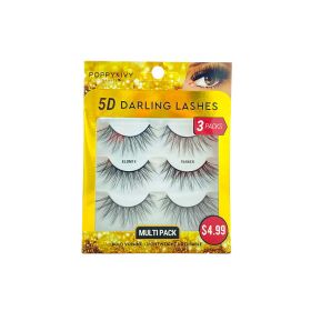 ABSOLUTE Poppy & Ivy 5D Darling Lashes (3-Pack) (Color: Parker)