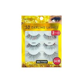 ABSOLUTE Poppy & Ivy 5D Darling Lashes (3-Pack) (Color: Amity)