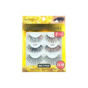 ABSOLUTE Poppy & Ivy 5D Darling Lashes (3-Pack) (Color: Bianca)