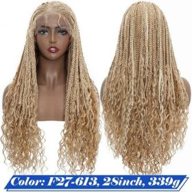 My-lady 28'' Synthetic Lace Front Wigs Cornrow Braids Knotless Lace (Wig Length: 28inches, Color: NE5)