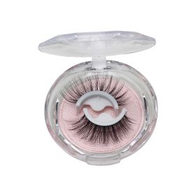 Reusable Self-Adhesive Eyelashes Natural Multiple reversible glue-free self-adhesive pairs of false eyelashes Dropshipping (Color: style-03)