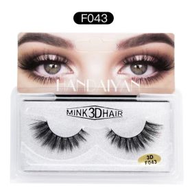 MINK 3D HAIR false eyelash (Specification: F43)