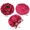 Satin Bonnet Silk Bonnet, Hair Bonnet for Sleeping