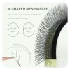 ANNAFRIS 4D YY Shape Eyelash Extension Makeup Mesh Net Cross 2D Y Shape Premade Fans Lash Extension Hand Woven Natural Soft Light Mink False Lashes