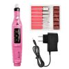 1Set Nail art small portable USB sander pen-type electric can be connected to the charging treasure unloading manicure type professional to remove dea